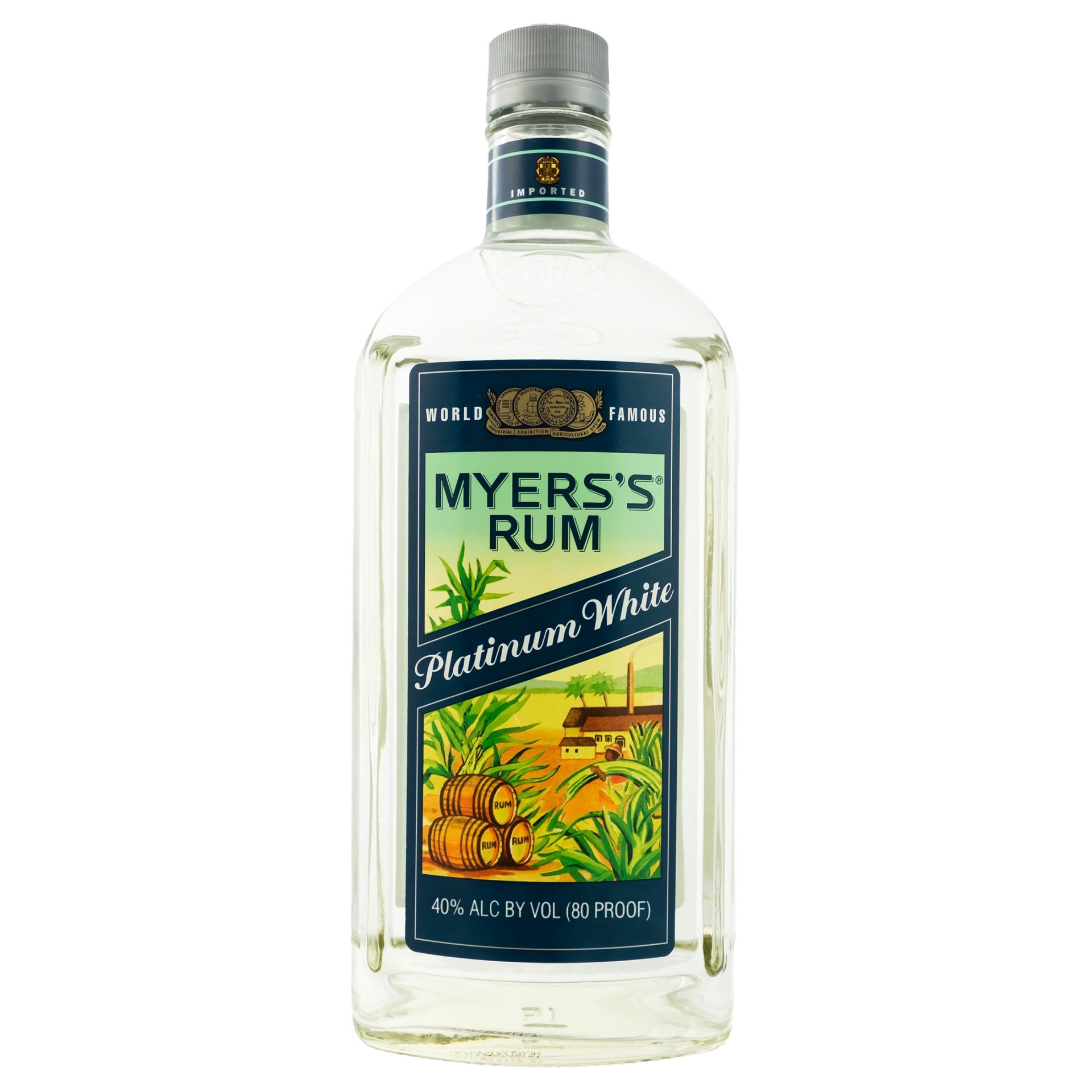 slide 1 of 2, Myers's's Myers's''s Platinum White Rum, 750ml Bottle, 80 Proof, 750 ml
