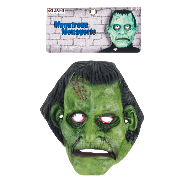 slide 1 of 1, Monstrous Menagerie Mask Asst, 1 ct