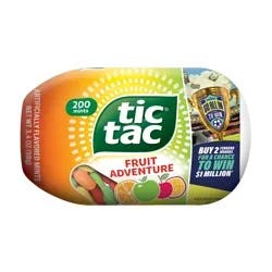 Tic Tac Fruit Adventure Mints