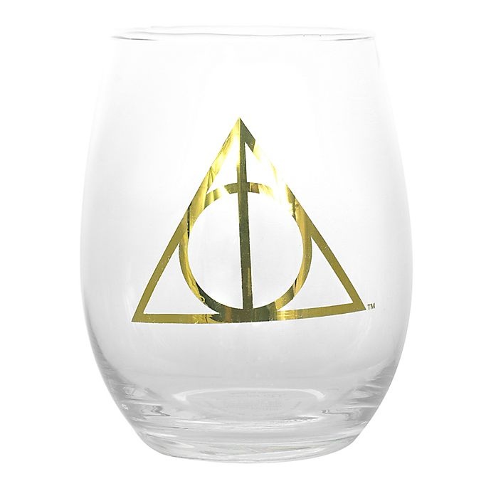 slide 2 of 5, Harry Potter Stemless Wine Glasses, 4 ct