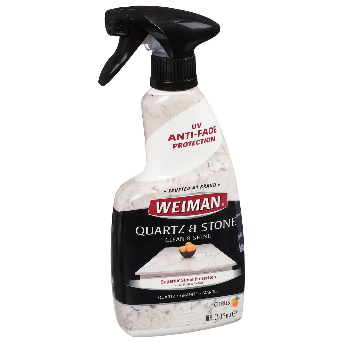 slide 6 of 10, Weiman Quartz & Stone Daily Clean and Shine, 16 oz