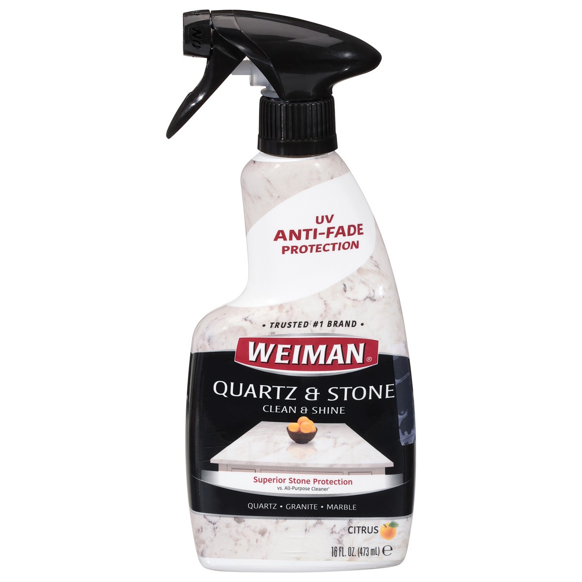 slide 9 of 10, Weiman Quartz & Stone Daily Clean and Shine, 16 oz