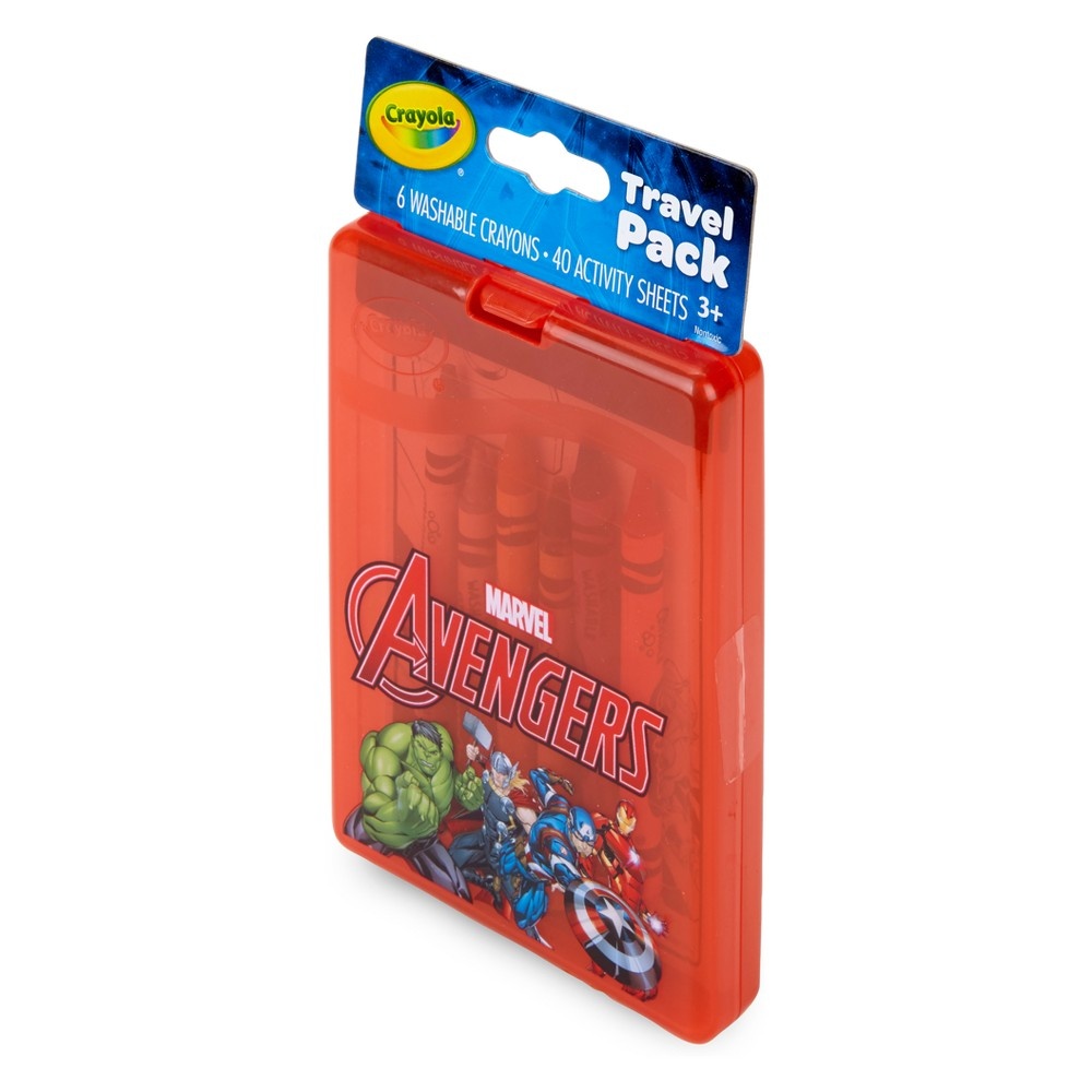 slide 7 of 9, Crayola Avengers Travel Activity Pack, 1 ct