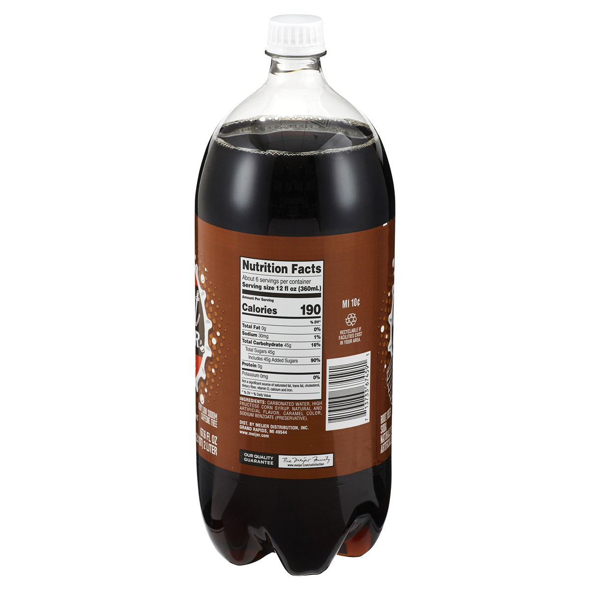 slide 2 of 2, Meijer Root Beer, 2 liter