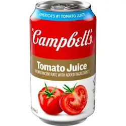 Campbell's Tomato Juice, 100% Tomato Juice, 11.5 oz Can