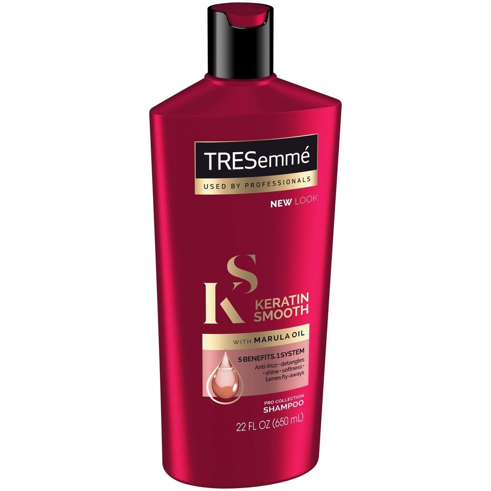 slide 3 of 7, TRESemmé Keratin Smooth Shampoo + Conditioner, 2 ct; 22 fl oz