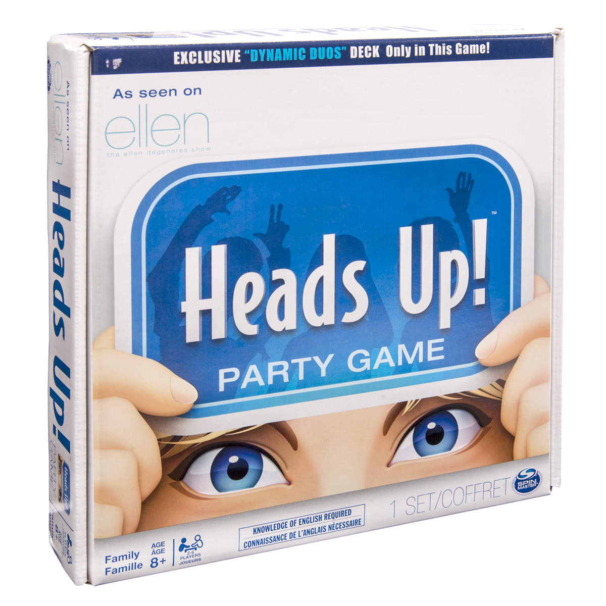 slide 3 of 4, Spin Master Heads Up! Party Game 3rd Edition, Fun Word Guessing Game for Families Aged 8 and Up, 1 cnt