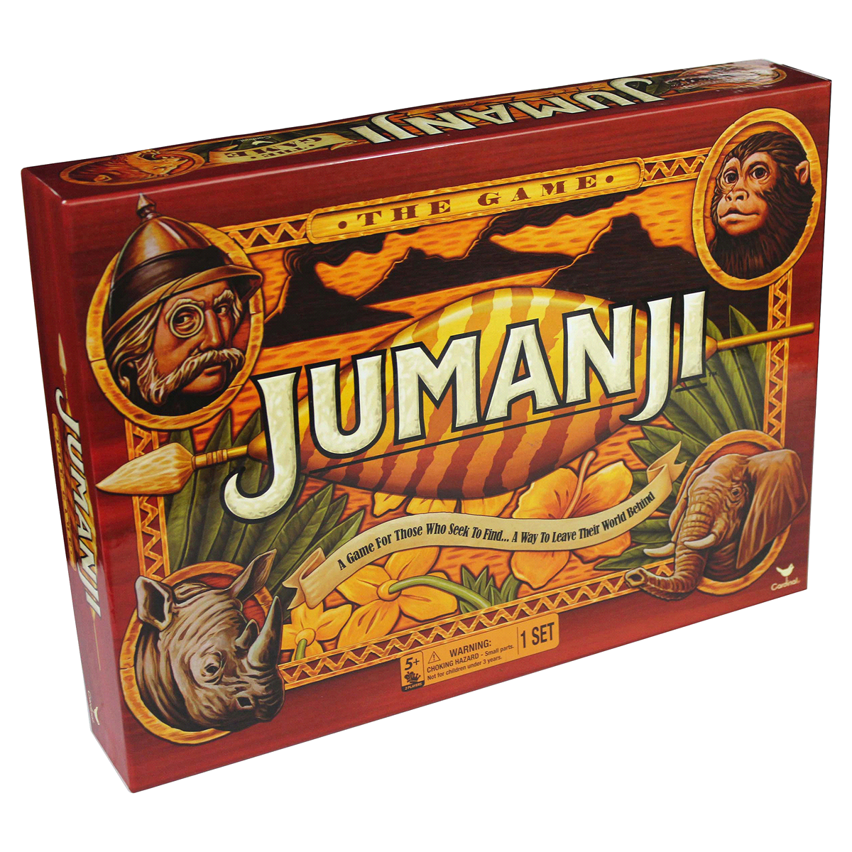 slide 3 of 5, Cardinal Jumanji The Board Game, 1 ct