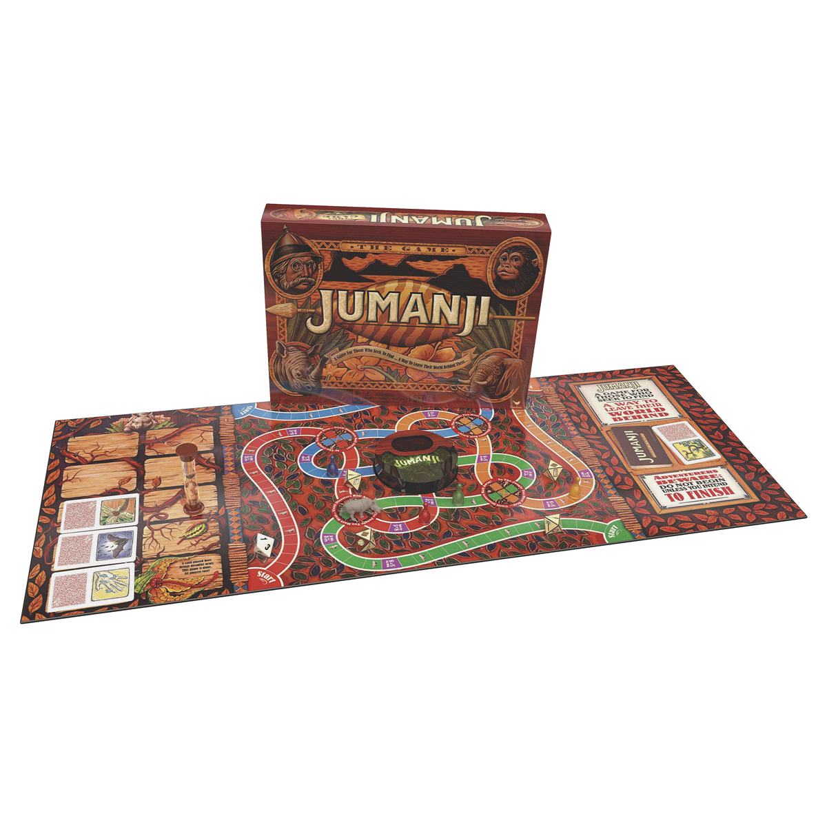 slide 4 of 5, Cardinal Jumanji The Board Game, 1 ct