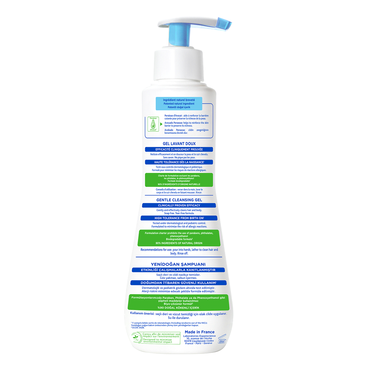 slide 2 of 2, Mustela Gentle Cleansing Gel, 500 ml