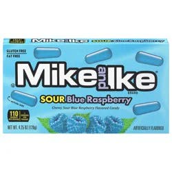 MIKE AND IKE Sour Blue Raspberry Candy 4.25 oz