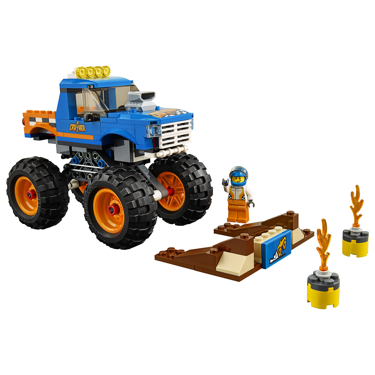 slide 2 of 7, LEGO City Great Vehicles Monster Truck 60180, 1 ct