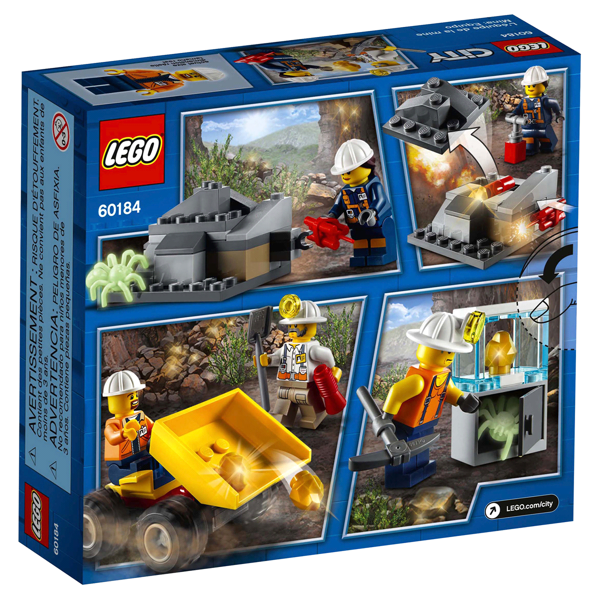 slide 5 of 7, LEGO City Mining Team 60184, 1 ct