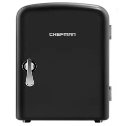 Chefman Mini Fridge Black With Dry Easer Markers