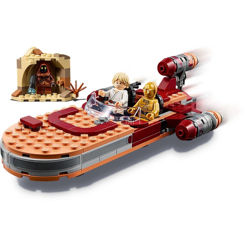slide 3 of 7, LEGO Star Wars: A New Hope Luke Skywalker's Landspeeder 75271 Building Kit, 1 ct