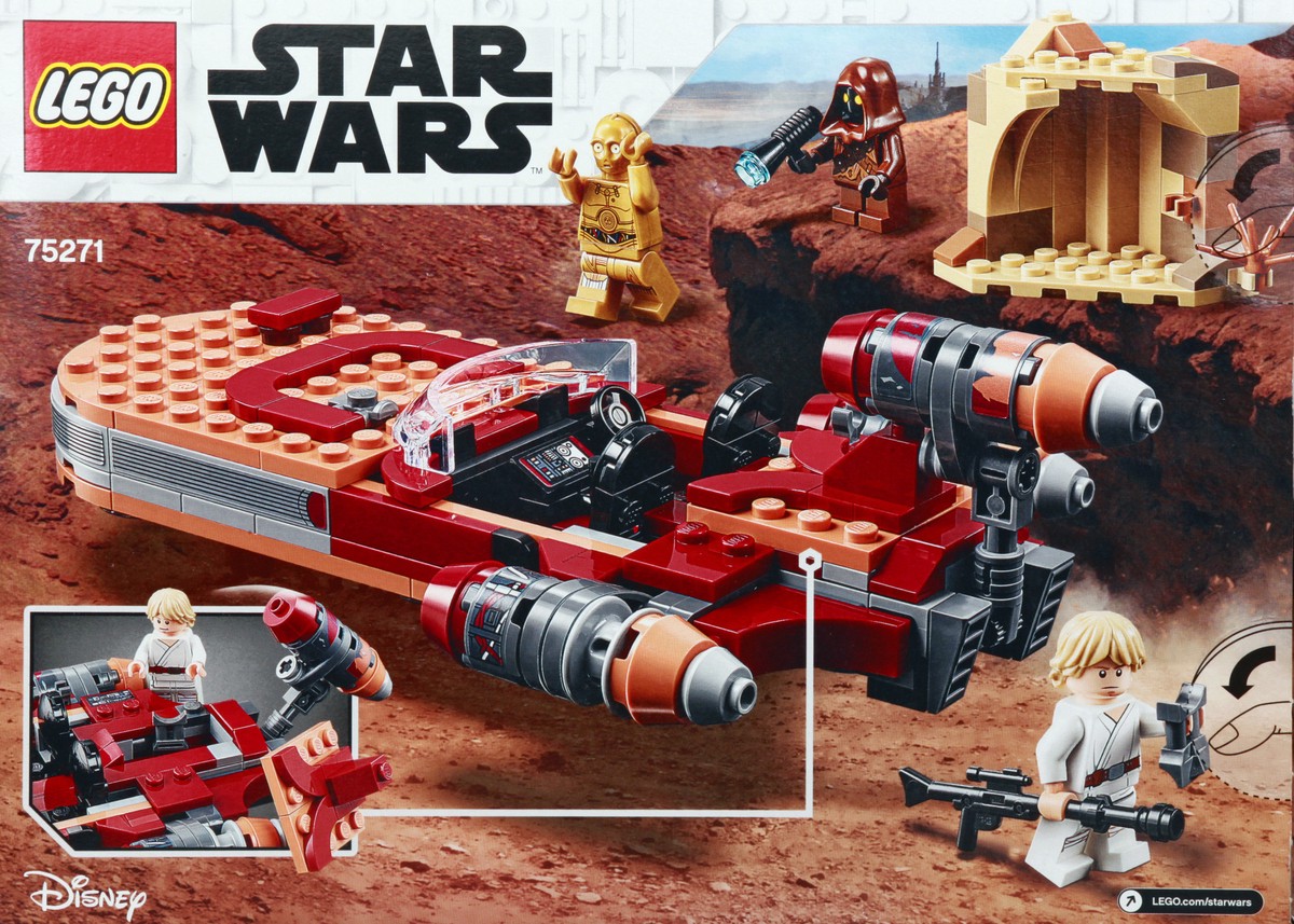 slide 5 of 9, LEGO Star Wars 7+ 236 Pieces Luke Skywalker''s Landspeeder Building Toy 1 ea, 1 ct