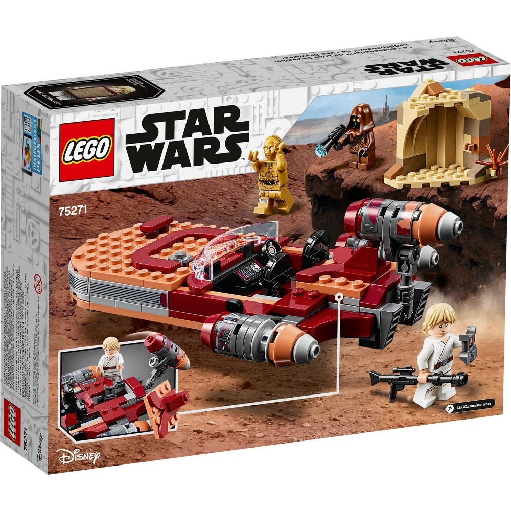 slide 5 of 7, LEGO Star Wars: A New Hope Luke Skywalker's Landspeeder 75271 Building Kit, 1 ct