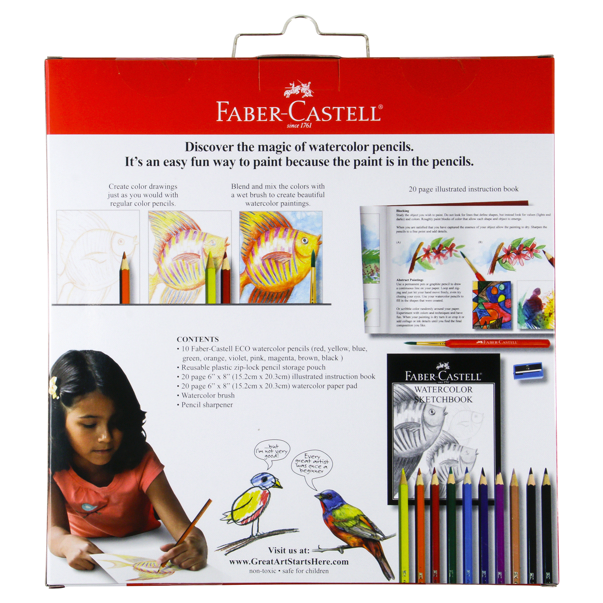 slide 2 of 7, Faber-Castell Watercolor Pencil Art Kit, 1 ct