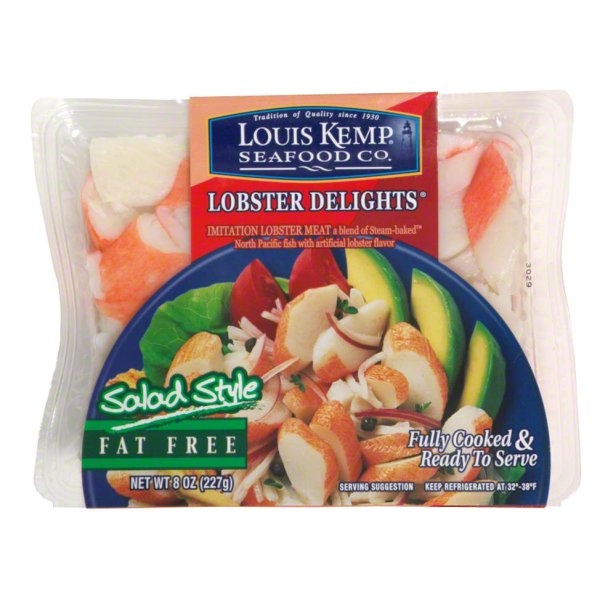 slide 1 of 1, Louis Kemp Salad Lobster Delight, 8 oz