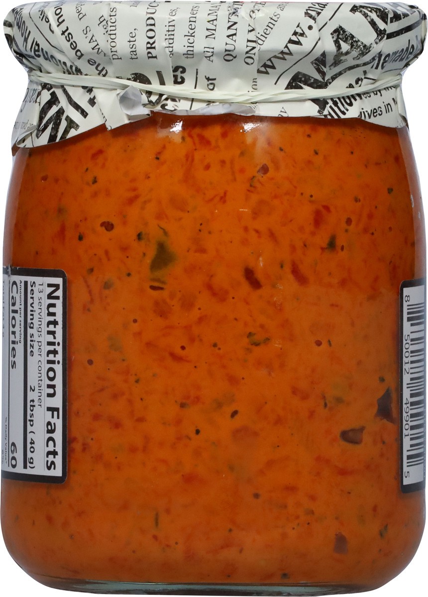 slide 8 of 13, Mama's Mild Homestyle Ajvar Roasted Pepper Spread 19 oz, 19 oz