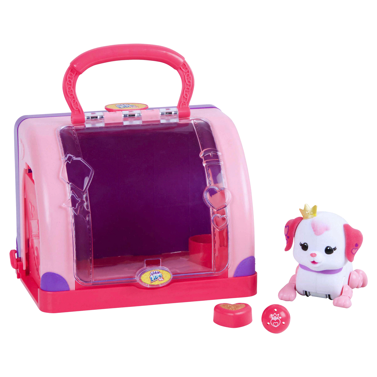 slide 2 of 2, Little Live Pets Lil' Cutie Pup Play-Case, 1 ct