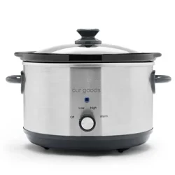 our goods Slow Cooker - Stainless Steel
