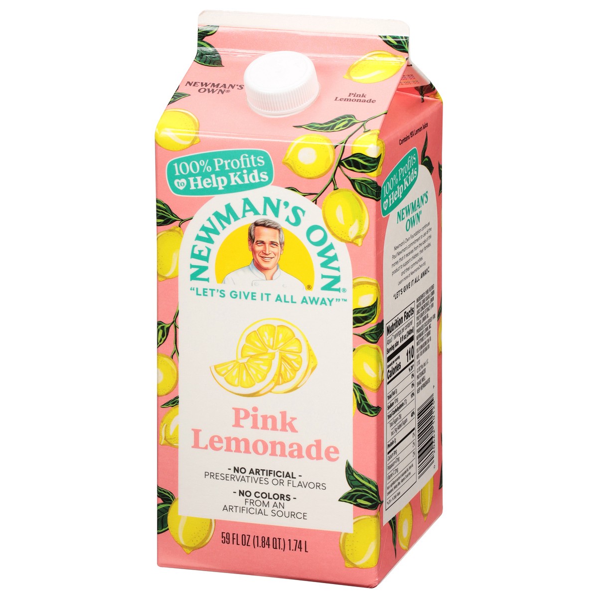 slide 3 of 9, Newman's Own Pink Pink Lemonade 59 fl oz, 