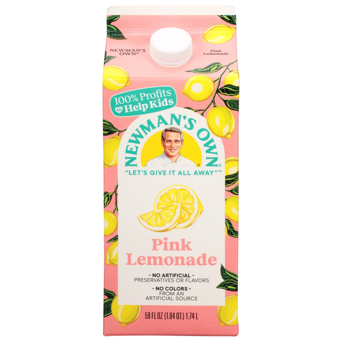 slide 1 of 9, Newman's Own Pink Pink Lemonade 59 fl oz, 