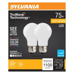 Sylvania Soft White A19 Led Bulbs 75W