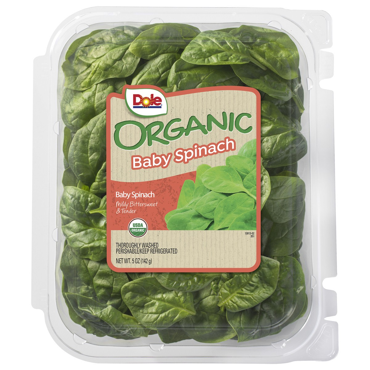 slide 3 of 6, Dole Organic Baby Spinach 5 oz, 5 oz