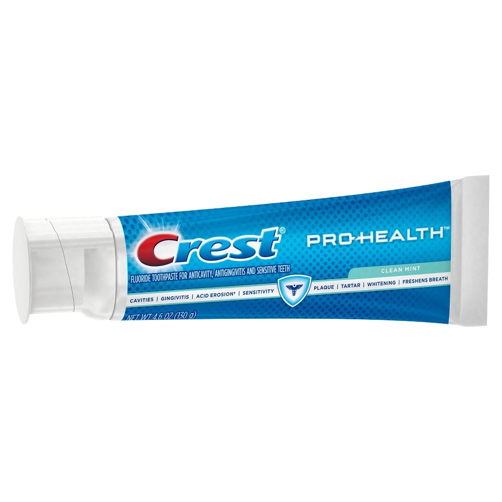 slide 6 of 9, Crest Pro-Health Toothpaste Fluoride Anticavity Smooth Formula Clean Mint, 4.6 oz