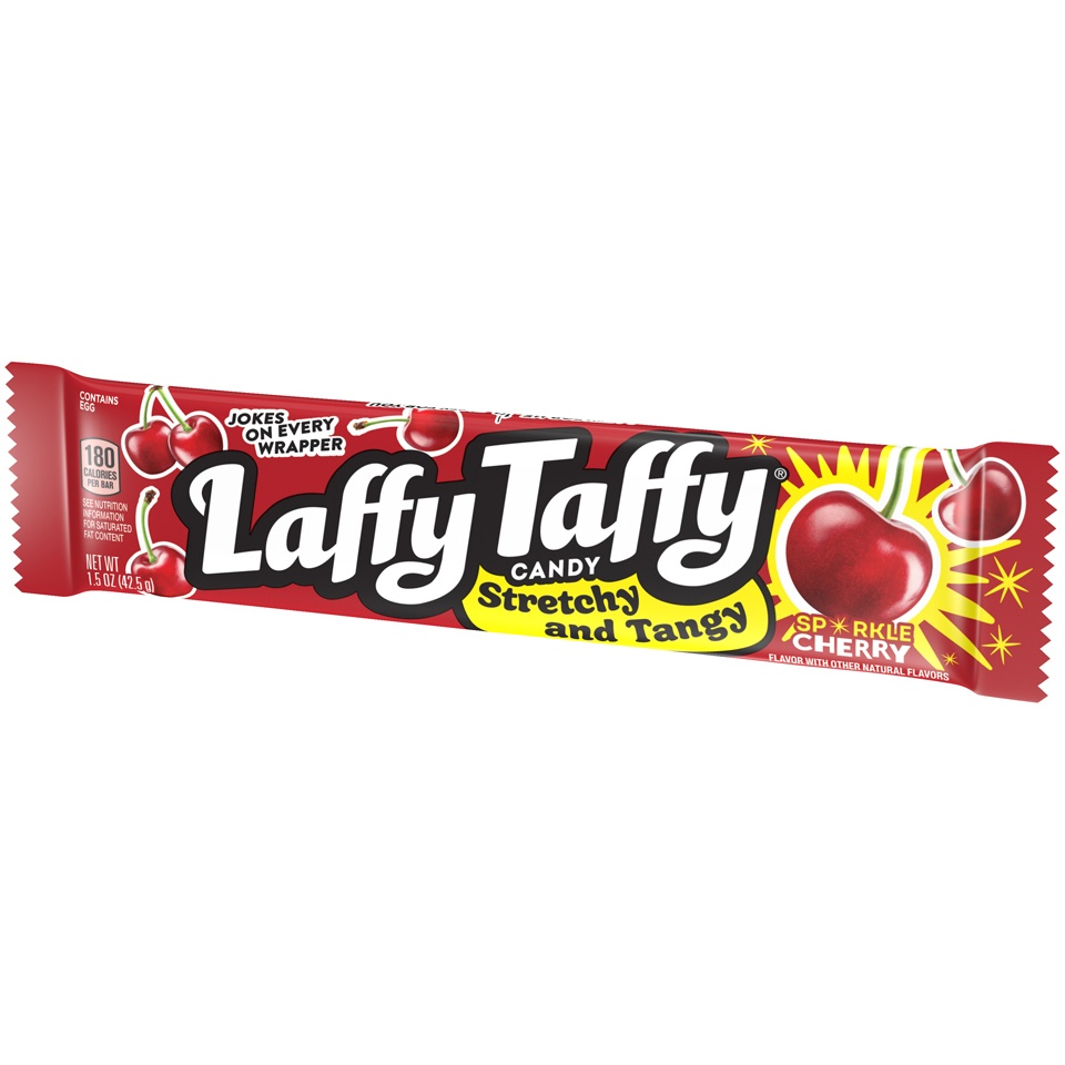 slide 3 of 8, Laffy Taffy Candy, Sparkle Cherry, 1.5 oz