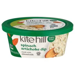 Kite Hill Dairy-Free Spinach Artichoke Dip 8 oz