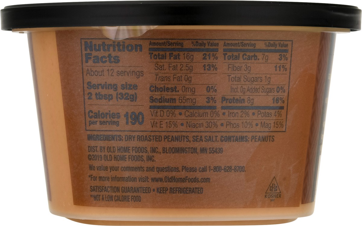 slide 9 of 9, Old Home Crunchy Peanut Butter 14 oz, 14 oz