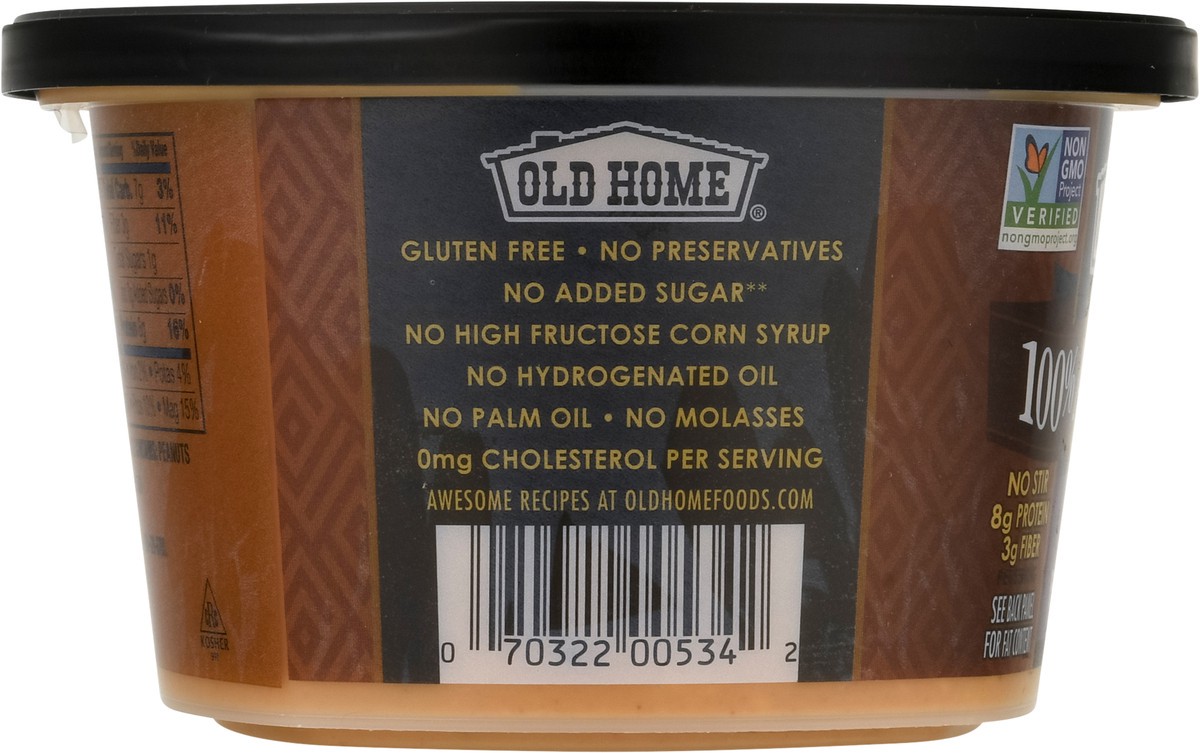 slide 7 of 9, Old Home Crunchy Peanut Butter 14 oz, 14 oz