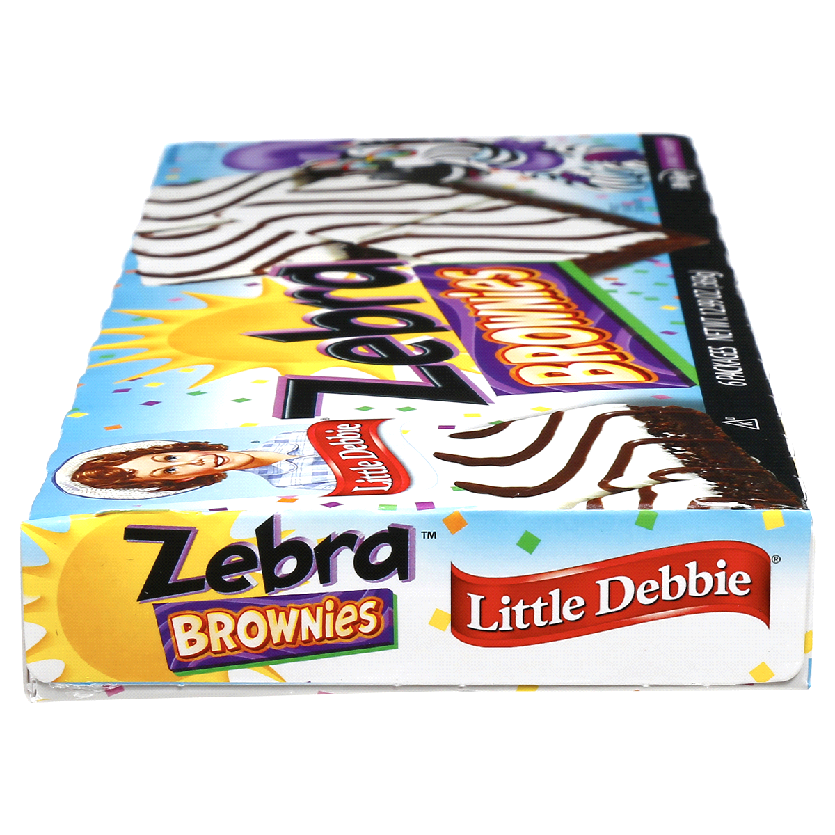 slide 4 of 8, Little Debbie Zebra Brownies, 12.99 oz