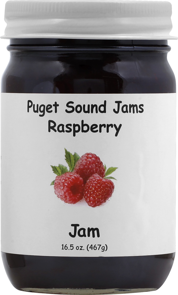 slide 6 of 7, Puget Sound Jams Jam, 16.5 oz