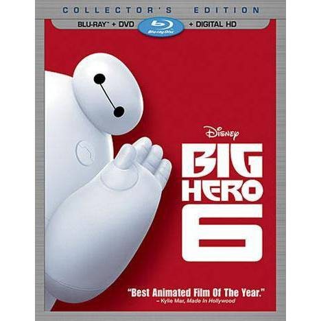slide 1 of 1, Disney Big Hero 6 (Blu-ray + DVD + Digital), 1 ct