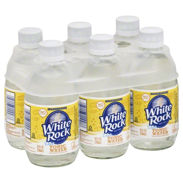 slide 1 of 2, White Rock Diet Tonic Water, 10 oz