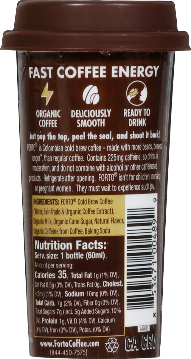 slide 5 of 9, Forto Energy Shot Mocha, 2 fl oz