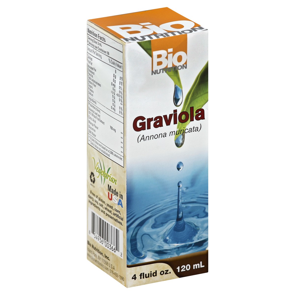 slide 5 of 5, Bio Nutrition Graviola, 4 oz