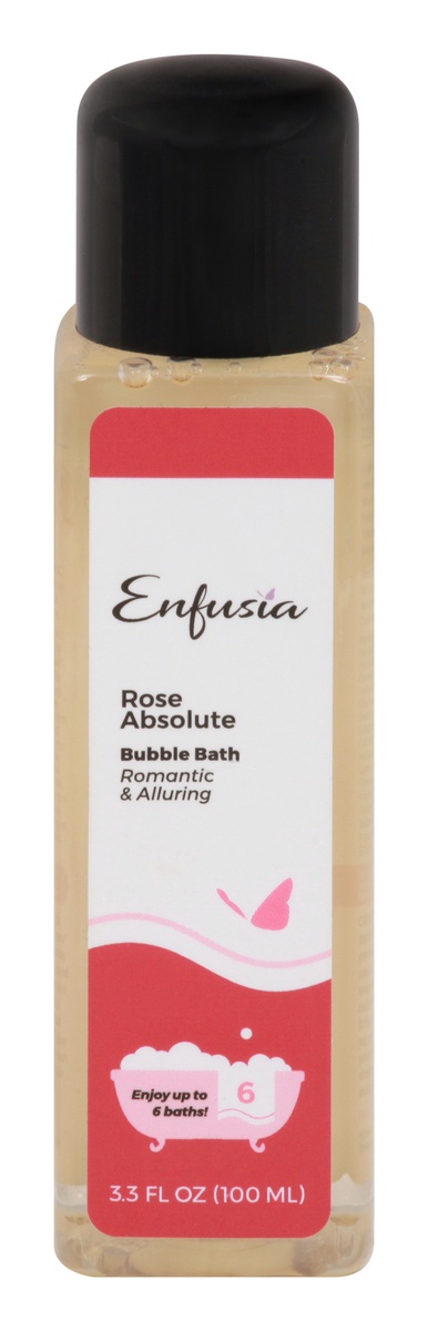 slide 1 of 1, Enfusia Rose Absolute Bubble Bath, 3.3 oz