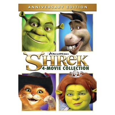 slide 1 of 1, DreamWorks Shrek: 4 Movie Collection (DVD), 1 ct