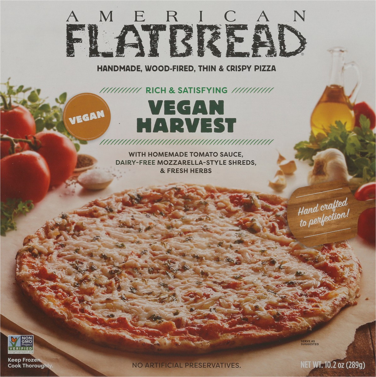 slide 11 of 11, American Flatbread Vegan Harvest, 10.2 oz