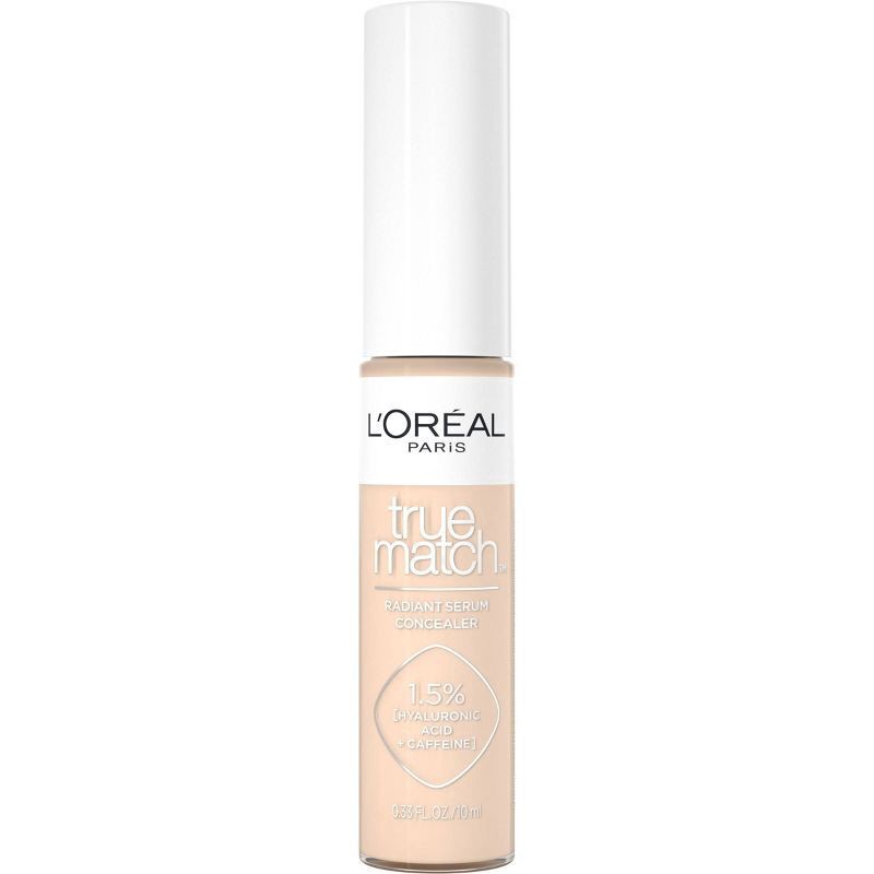 slide 4 of 10, L'Oréal True Match W3 Light Medium Radiant Serum Concealer 0.33 fl oz, 0.33 fl oz
