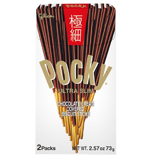 slide 1 of 1, Glico Pocky Chocolate Gokubosu, 2.5 oz