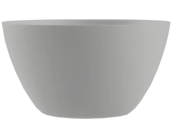 Everyday Living 10 Inch Essential Serve Bowl - Cool Gray