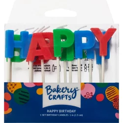 Decopac Happy Birthday Letter Candles