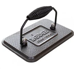 Lodge Cast Iron Rectangular Grill Press