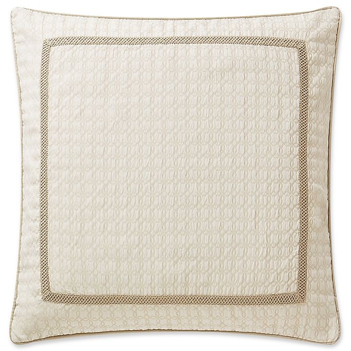 slide 1 of 2, Waterford Annalise European Pillow Sham - Gold, 1 ct